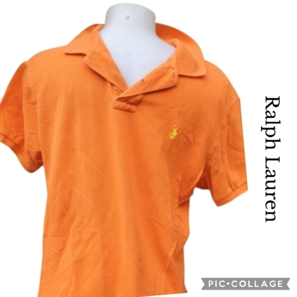 Polo  custom fit  button‎ tee L - Picture 1 of 9